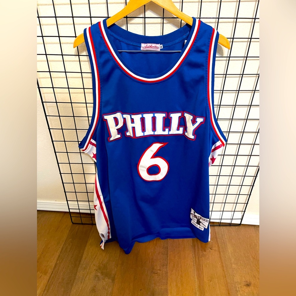 Throwback Philly jersey black top edition, size XL,